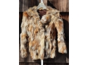Vintage 1970's Short Fur Coat Retro