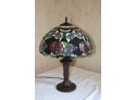 Pair Of Stained Glass Table Lamps