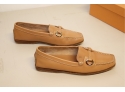 Tod's Tan Driving Shoes Loafers Size 39