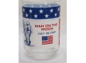 Vintage Set Of 4 1969 APOLLO 11 Man On The MOON Eagle TRANQUILITY Base Drinking Glasses NASA