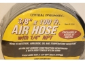 NEW Central Pneumatic 3/8' X 100 Ft. Compresser Air Hose W/ 14' Npt  Fittings