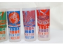 Vintage 1964-1965 Worlds Fair New York Tumblers Barware Drinking Glasses