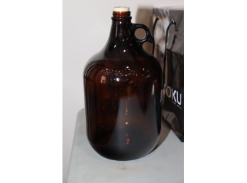 1 Gallon Brown Glass Jug Home Brew