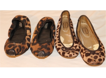 Leopard Ballet Shoes Scoop & Giambattista Valli Paris