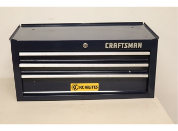 Craftsman 26' 3Drawer Heavy-Duty Middle Chest - Blue Tool Box