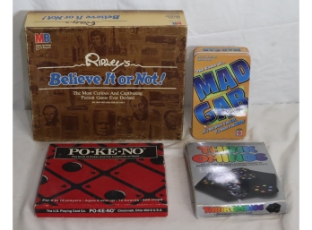 Vintage Board Games: Ripley's Believe It Or Not PO.KE.NO Think Ominos