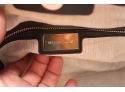 Michael Kors  Lite Brown Ostrich Print Leather Michael Kors Handbag Purse