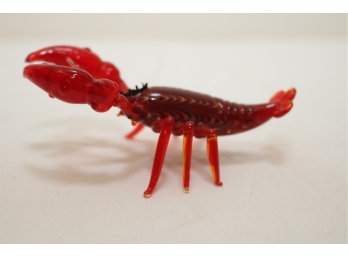 Vintage Art Glass Murano Glass Lobster Crayfish