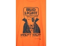 Vintage 1987 Bud Light Spuds McKenzie Fright Night T-shirt Sz. L