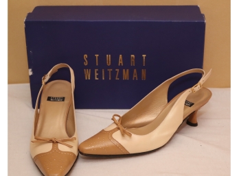 Stuart Weitzman Tan Leather Size 5B High Heels