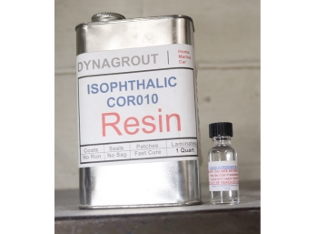 1 Quart Isophthalic COR010 Resin With Hardener