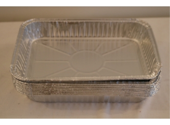 Aluminum Foil Grill Drip Pans - Grill Trays – Disposable BBQ Grease Pans