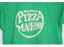 Vintage Tony Greco's Pizza Machine Green T-shirt Size M