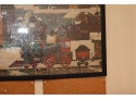 Train Puzzle Framed