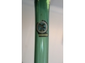 Vintage Tall Green Glass Chianti Bottle 45 1/2' Tall
