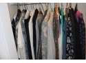Woman's Assorted Clothing Lot Shirts Jackets Dresses, And More! (CLF1)