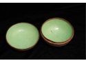 Vintage Chinese Enamel Covered Trinket Bowl Gar Box