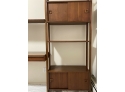 Mid Century Danish Modern Wall Unit Desk Shelves Cabinets Freestanding