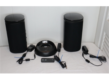 ILive ISP801B - Speaker System - With Apple Cradle