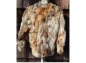 Vintage 1970's Short Fur Coat Retro