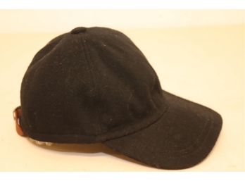 Black Wool Lorno Piana Hat Made In Italy