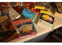 Kids Game Lot Toys,  Books, DVD's, And More