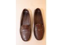 Tod's Brown Leather Driving Shoes Loafers Size 39