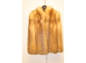 Women's Red Fox Fur Coat Jacket  By Fur Couture Beverly Hills  (RF-20)