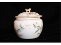 Antique Japanese Covered Pot Jar