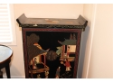 Vintage Chinese Black Lacquer Cabinet
