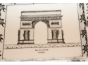 Arc De L'Etoile In Paris Ashtray