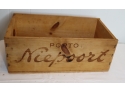 Lot Of 3 Vintage Wooden Wine Boxes Crates