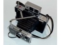 Polaroid Model 250 Folding Instant Camera With Pull Out Bellows And Leather Strap.