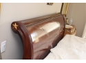 King Size Wooden Sleigh Bed Frame