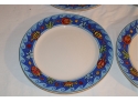 25 Pieces Sango Pisces Dinnerware Set  Plates And Bowls