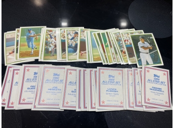 1986 Topps Baseball MLB All Star Complete Set