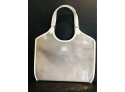 Louis Vuitton Lagoon Bay Plage Clear LV Tote Bag With Pouch White Epi Leather  Trim