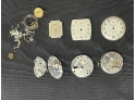 Vintage Watch Works Parts Faces