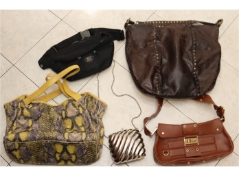 Lot Of 5 Vintage Handbags