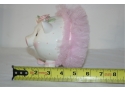 Mud Pie Ceramic Ballerina Pig Piggy Bank