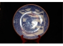Antique Blue White Chinese Plate