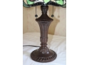 Pair Of Stained Glass Table Lamps