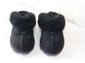 UGG Black Sheepskin Slides Size 6