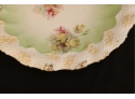 Vintage Porcelain Pierced Floral Plate
