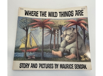 Signed Autographed Where The Wild Things Are By Maurice Sendak