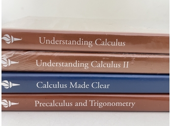 Set Of 4 Understanding Calculus Dvd's