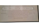 Framed John Singleton Copley In America -from The Metropolitan Museum Of Art 1995. 37 Tall.