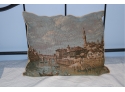 Needlepoint Throw Pillow Made In Italy