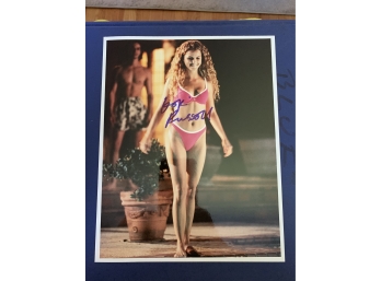 Signed 8 X 10 Glossy Photo Of Keri Russell - Waitress, Dawn Of The Planet Of The Apes, And Dark Skies