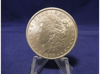 1900 Morgan Silver Dollar Uncriculated